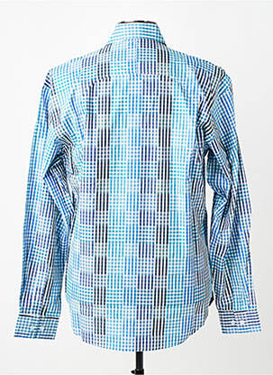 Chemise manches longues coupe droite bleu COMPTOIR DU RUGBY homme