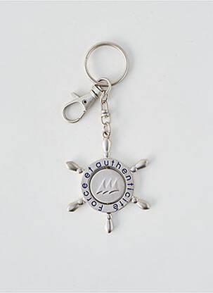 Porte-clé argent ERIC TABARLY homme