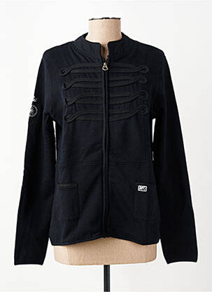 Veste casual poches noir BLACK WELLIS femme