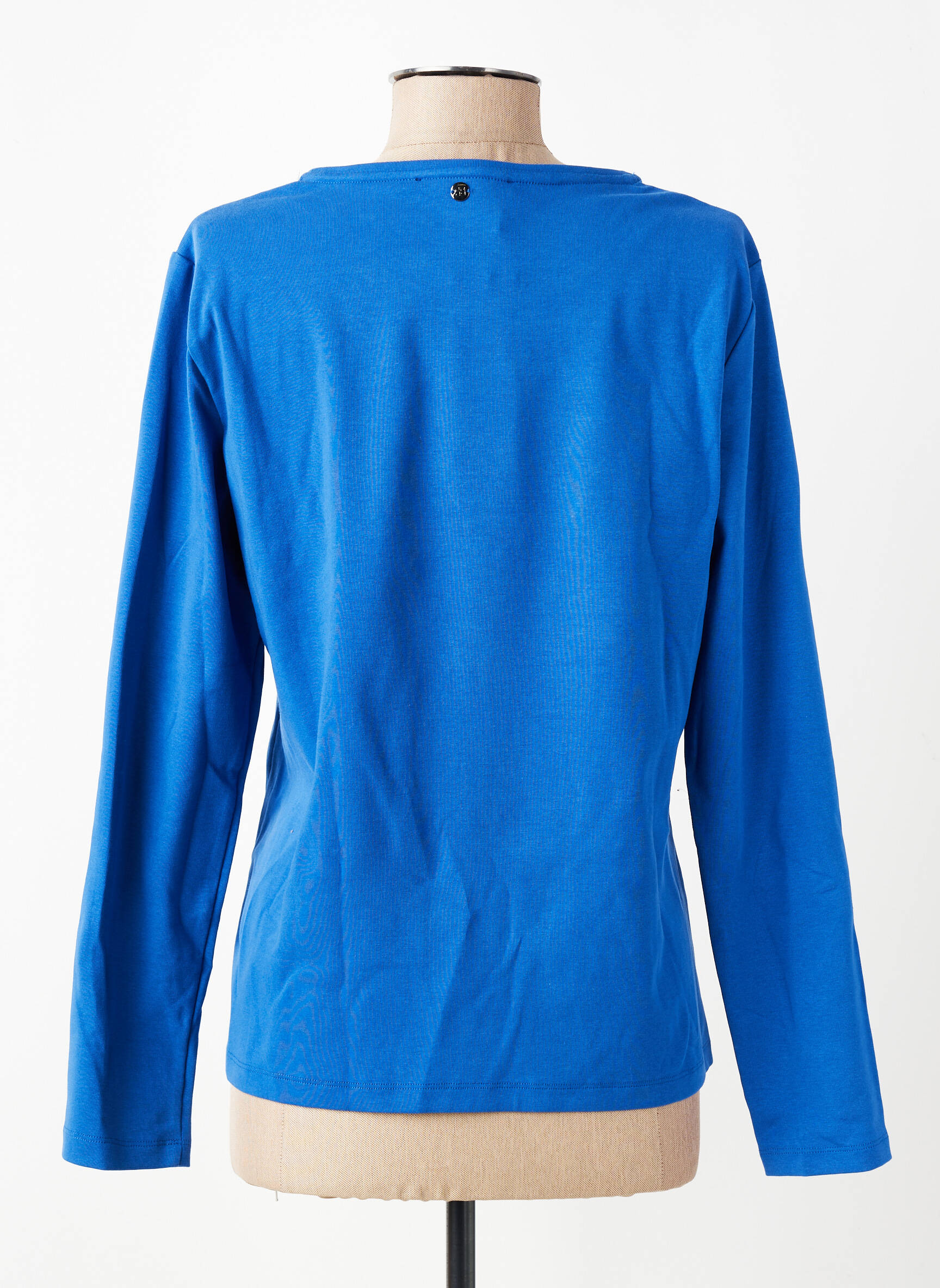 T-shirt manches longues manches longues bleu FRED SABATIER femme