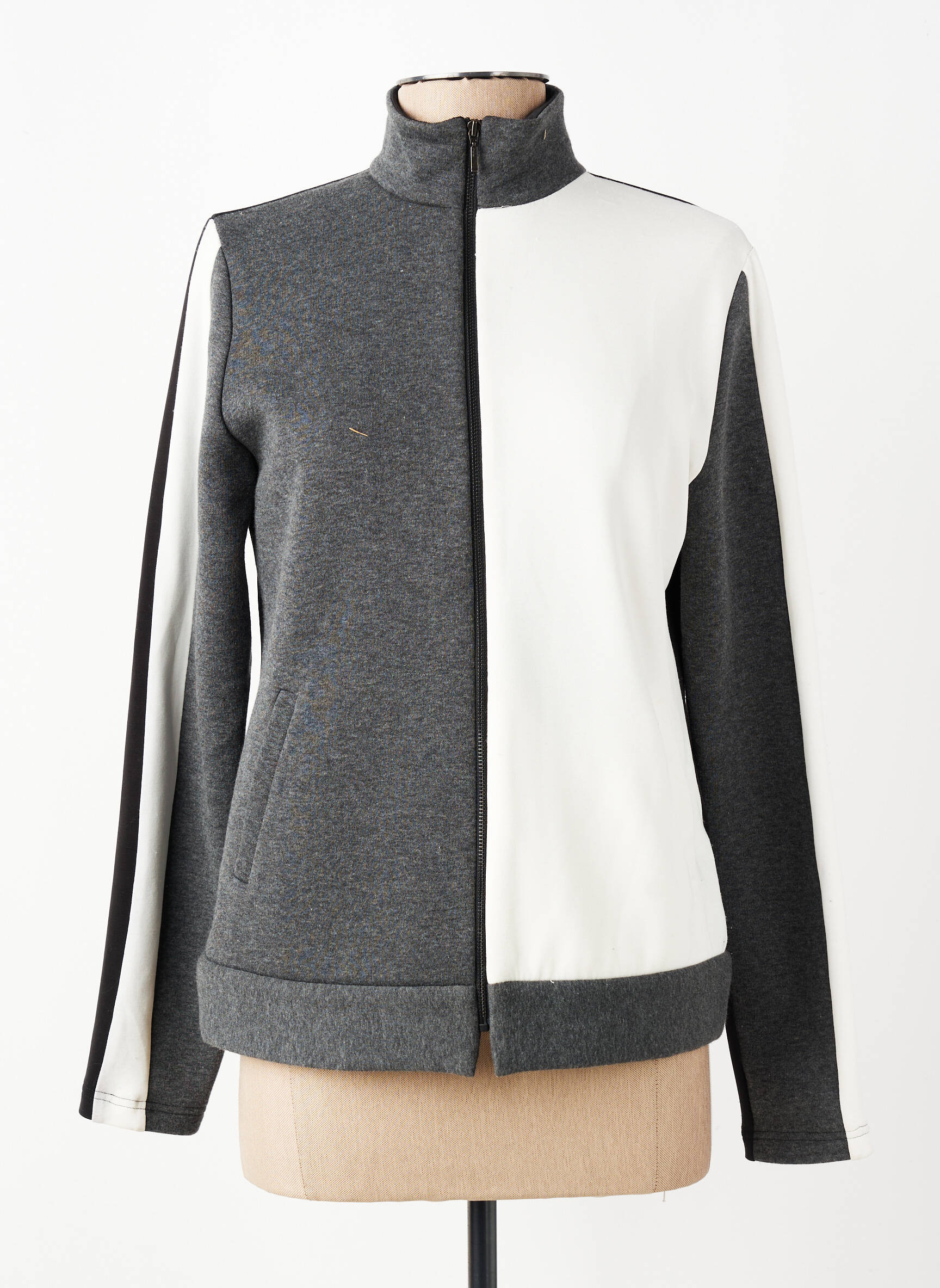 Veste casual poches gris MERI & ESCA femme