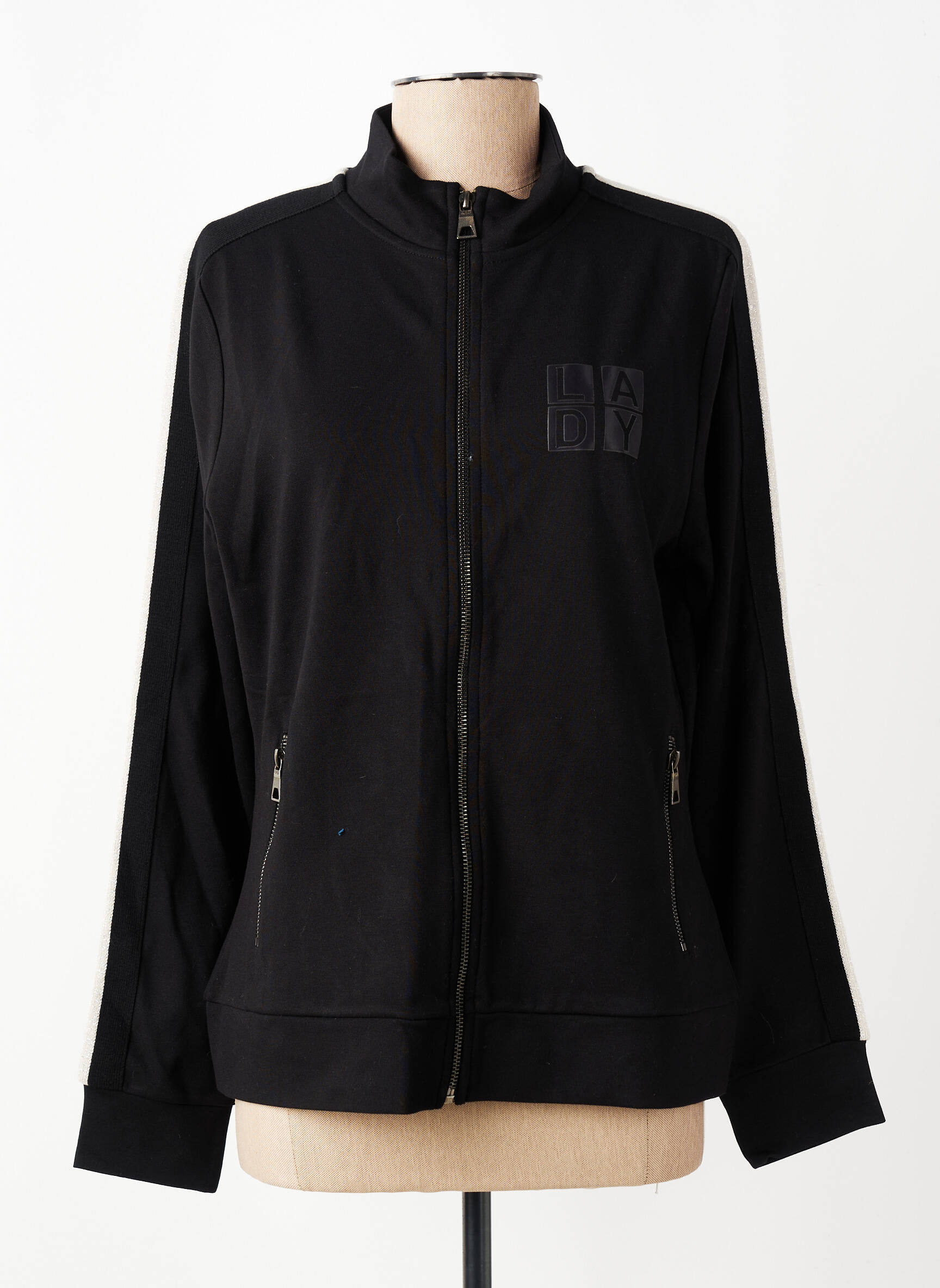 Veste casual poches noir DELAHAYE femme