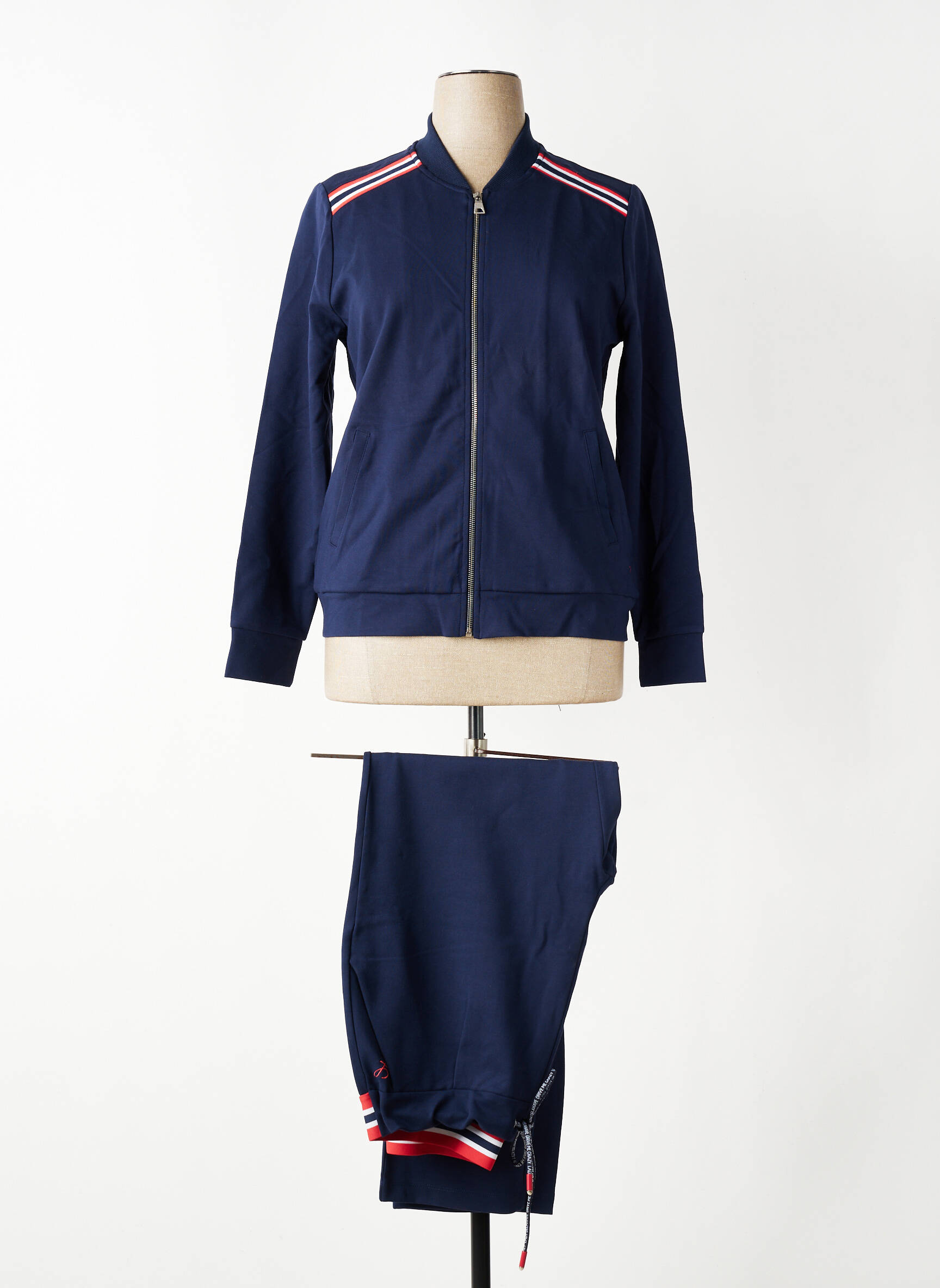 Ensemble de sport bleu DELAHAYE femme