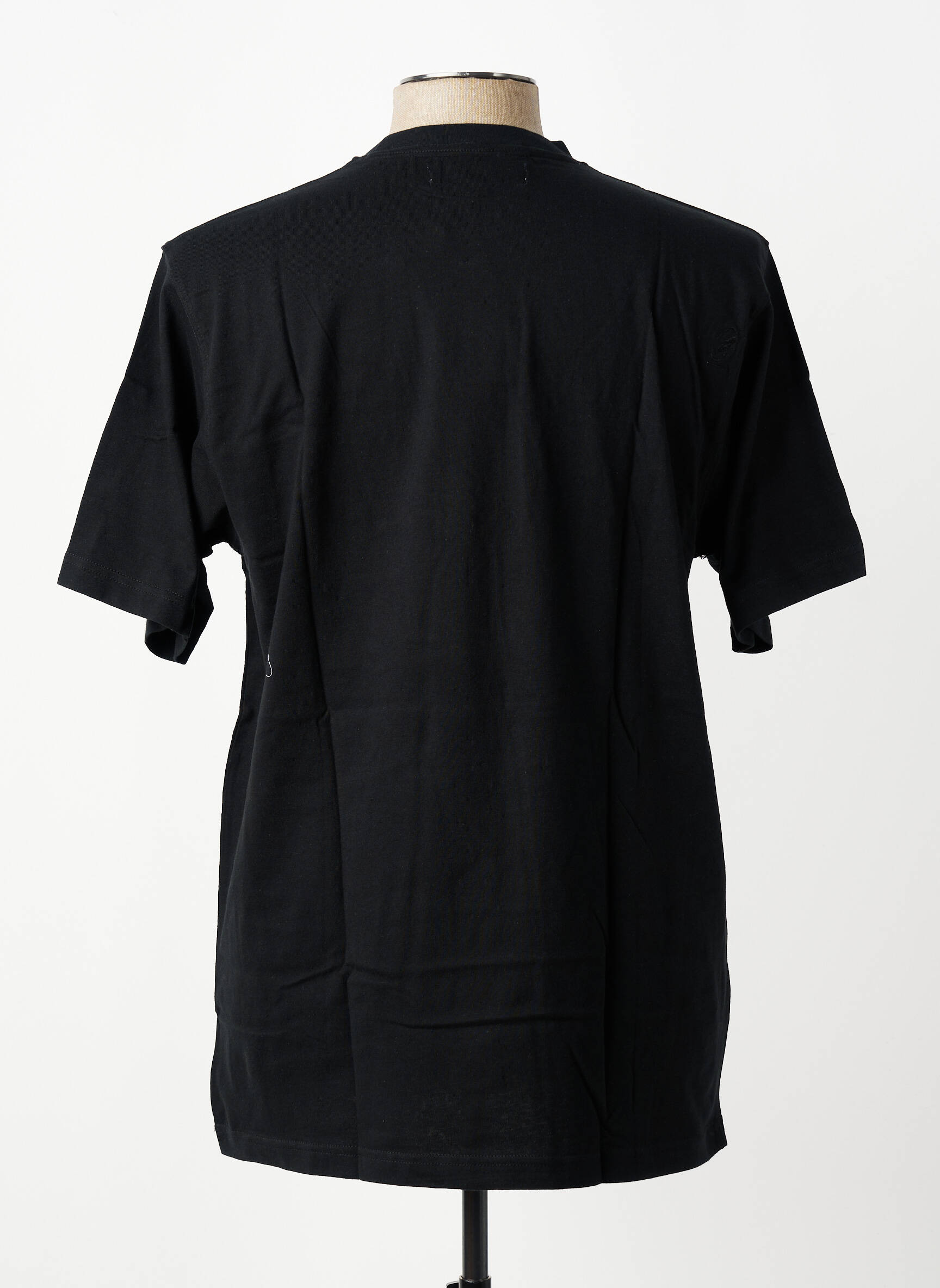 T-shirt broderie manches courtes noir COMPTOIR DU RUGBY homme