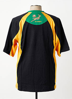 T-shirt stretch manches courtes noir SA RUGBY homme