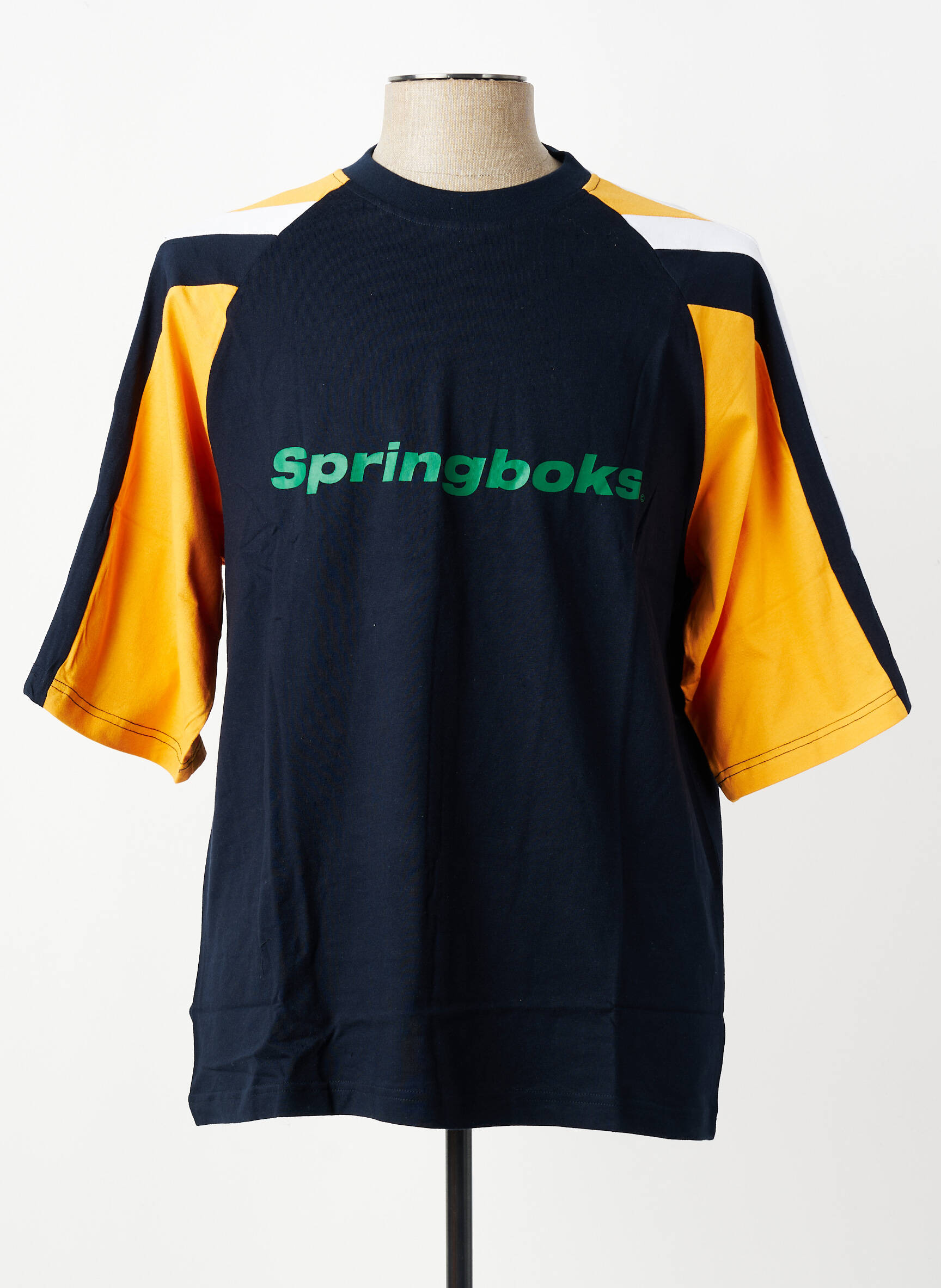 T-shirt coupe droite manches courtes bleu QUINZE & TREIZE homme