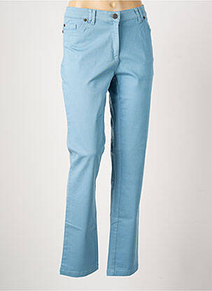 Pantalon slim stretch taille normale bleu AGATHE & LOUISE femme