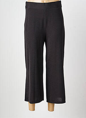 Pantalon droit stretch taille normale noir MARBLE femme