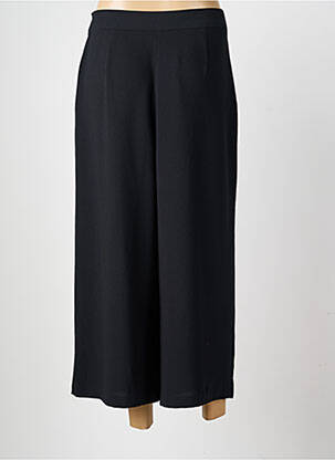 Pantalon droit tissage crêpe taille normale noir MARBLE femme