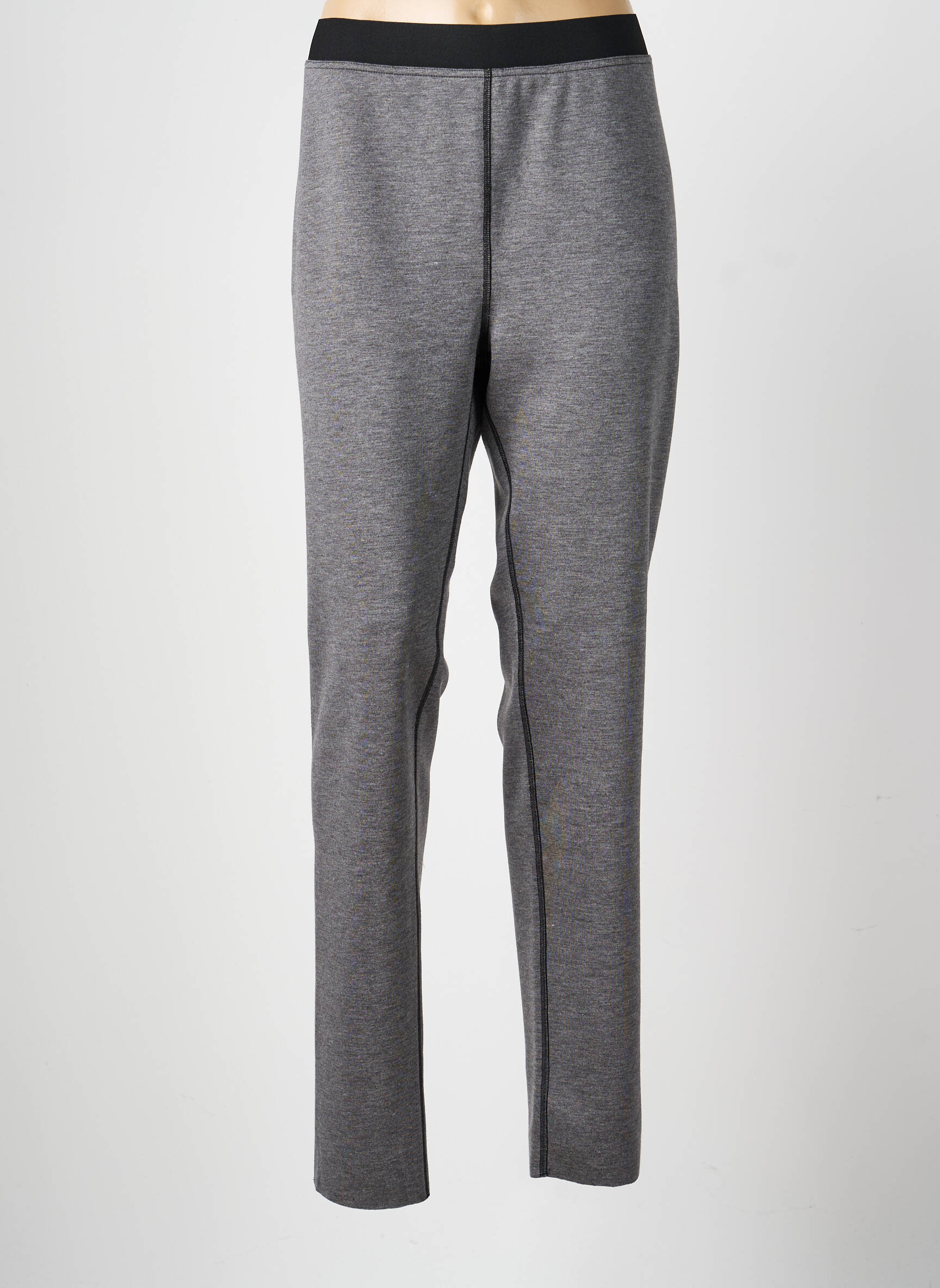 Pantalon slim taille élastique taille normale gris GUY DUBOUIS femme