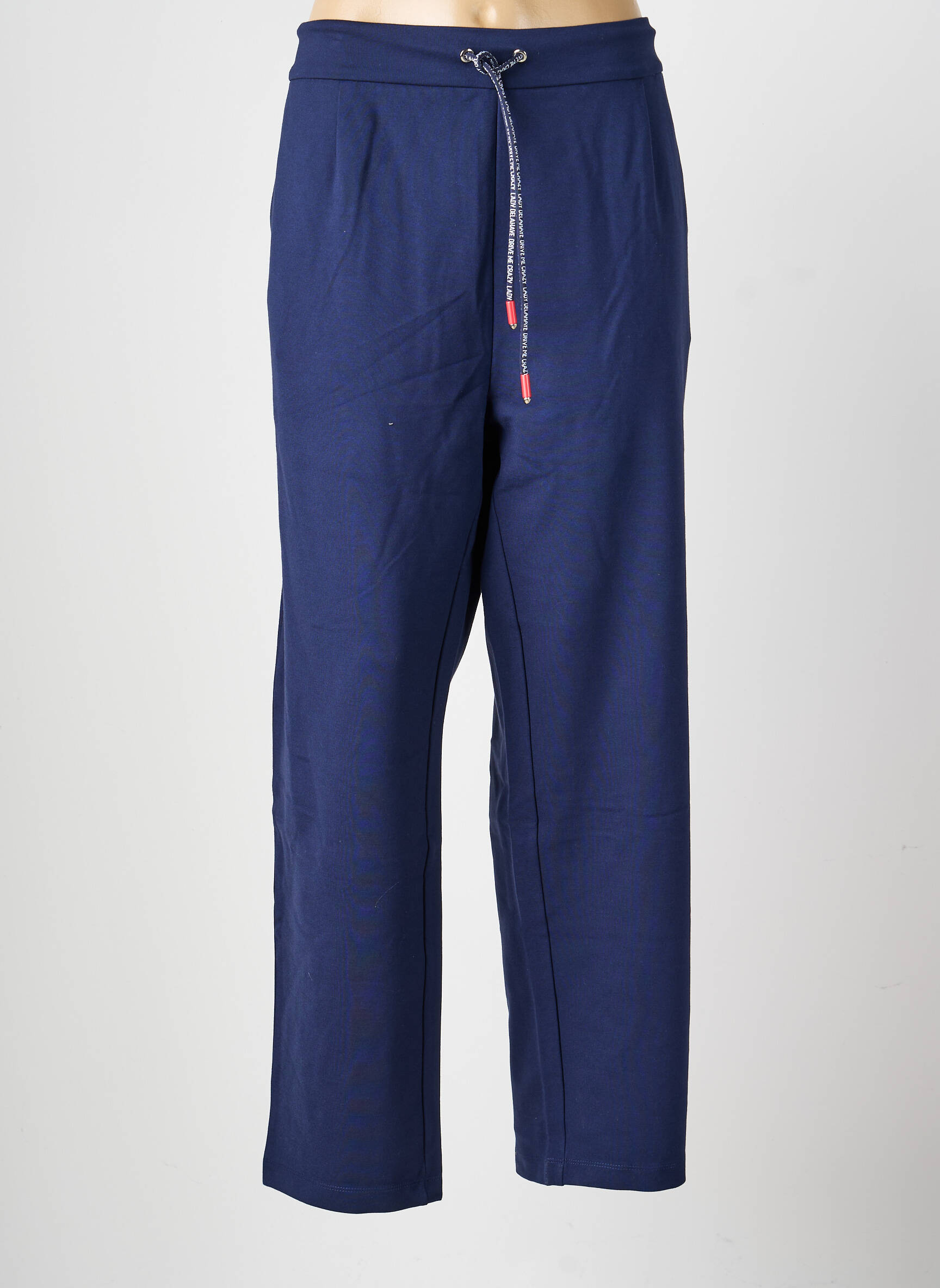 Jogging stretch taille normale bleu DELAHAYE femme