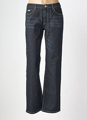 Jeans coupe droite broderie rivets taille normale bleu CLOUD'S femme