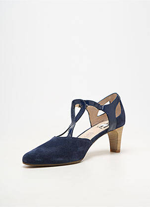 Escarpins fermeture boucle(s) talon de 4 à 6cm bleu GEO-REINO femme