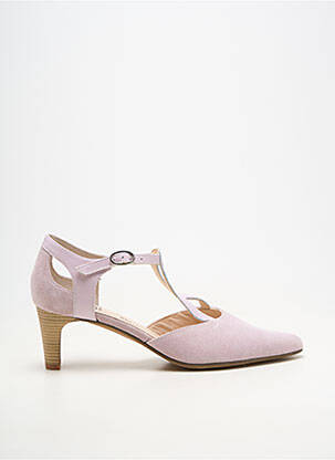 Escarpins fermeture boucle(s) talon de 4 à 6cm rose GEO-REINO femme