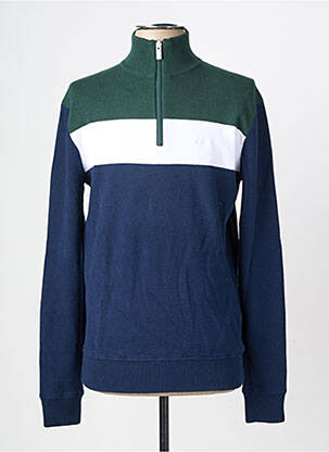 Pull stretch manches longues bleu LEE COOPER homme
