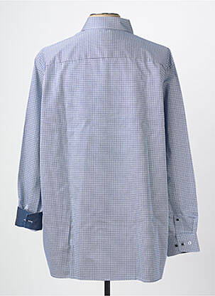 Chemise manches longues imprimé fantaisie bleu OLYMP homme