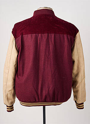Blouson finition intérieure doublure imprimée rouge LEE COOPER homme