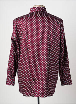 Chemise manches longues poches rouge OLYMP homme