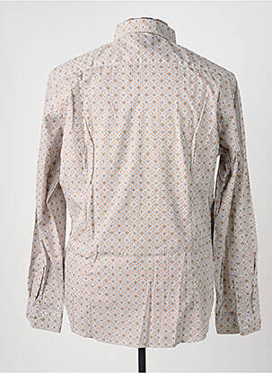 Chemise manches longues poches beige DELAHAYE homme