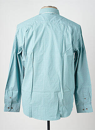 Chemise manches longues poches vert DELAHAYE homme