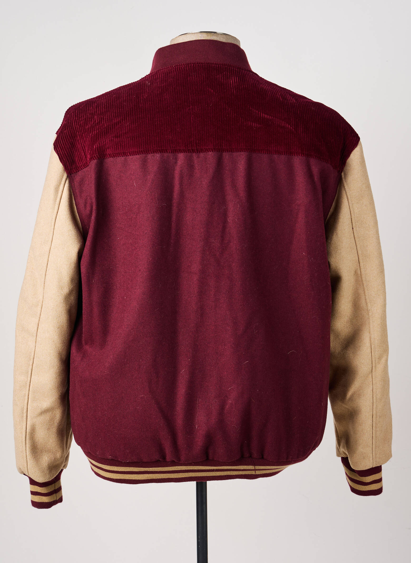 Blouson finition intérieure doublure imprimée rouge LEE COOPER homme