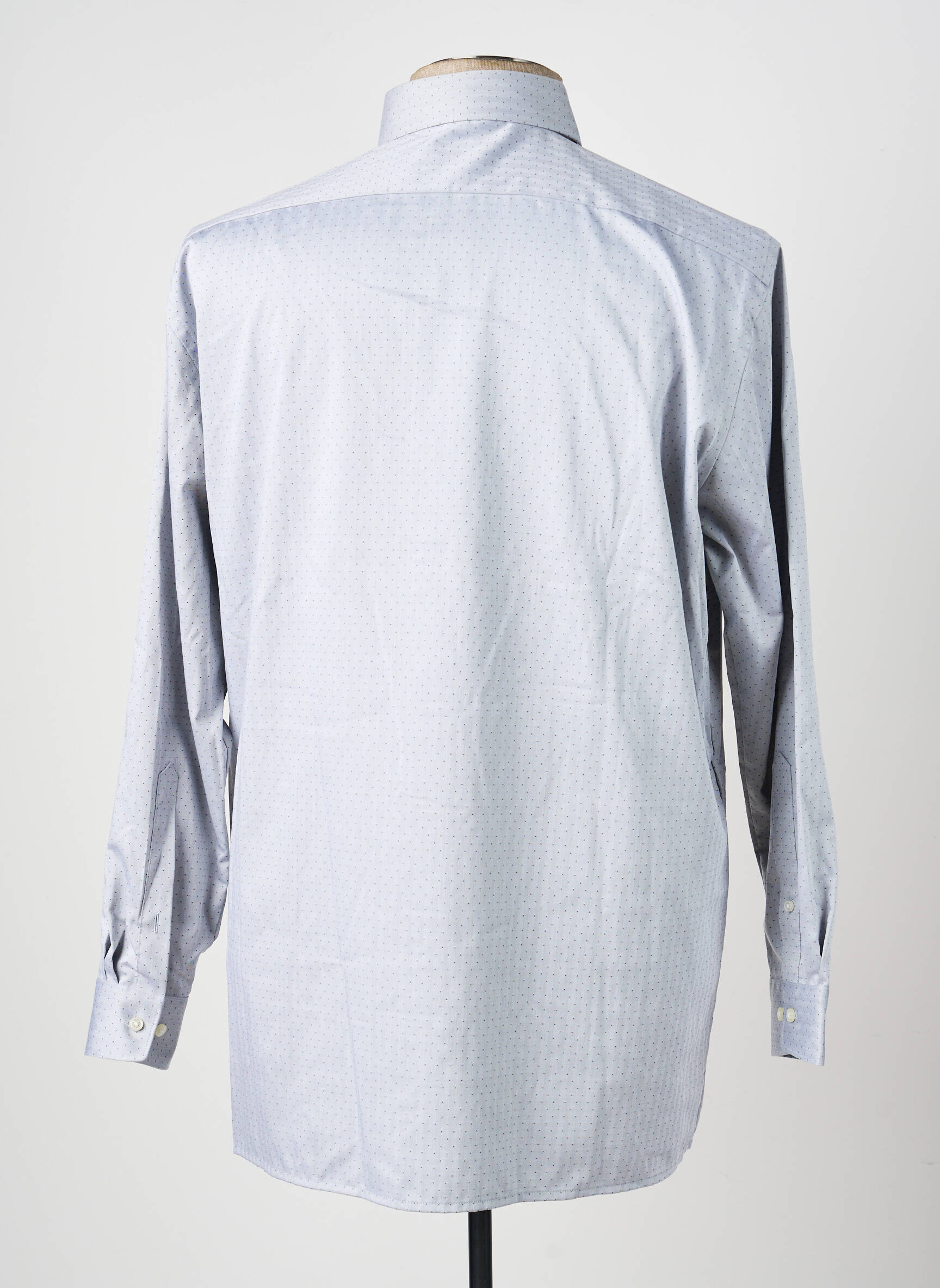 Chemise manches longues poches gris OLYMP homme