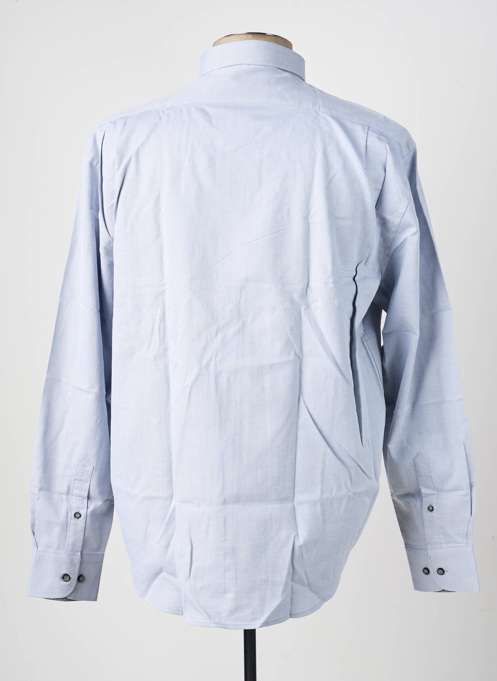 Chemise manches longues poches gris SEA BARRIER homme