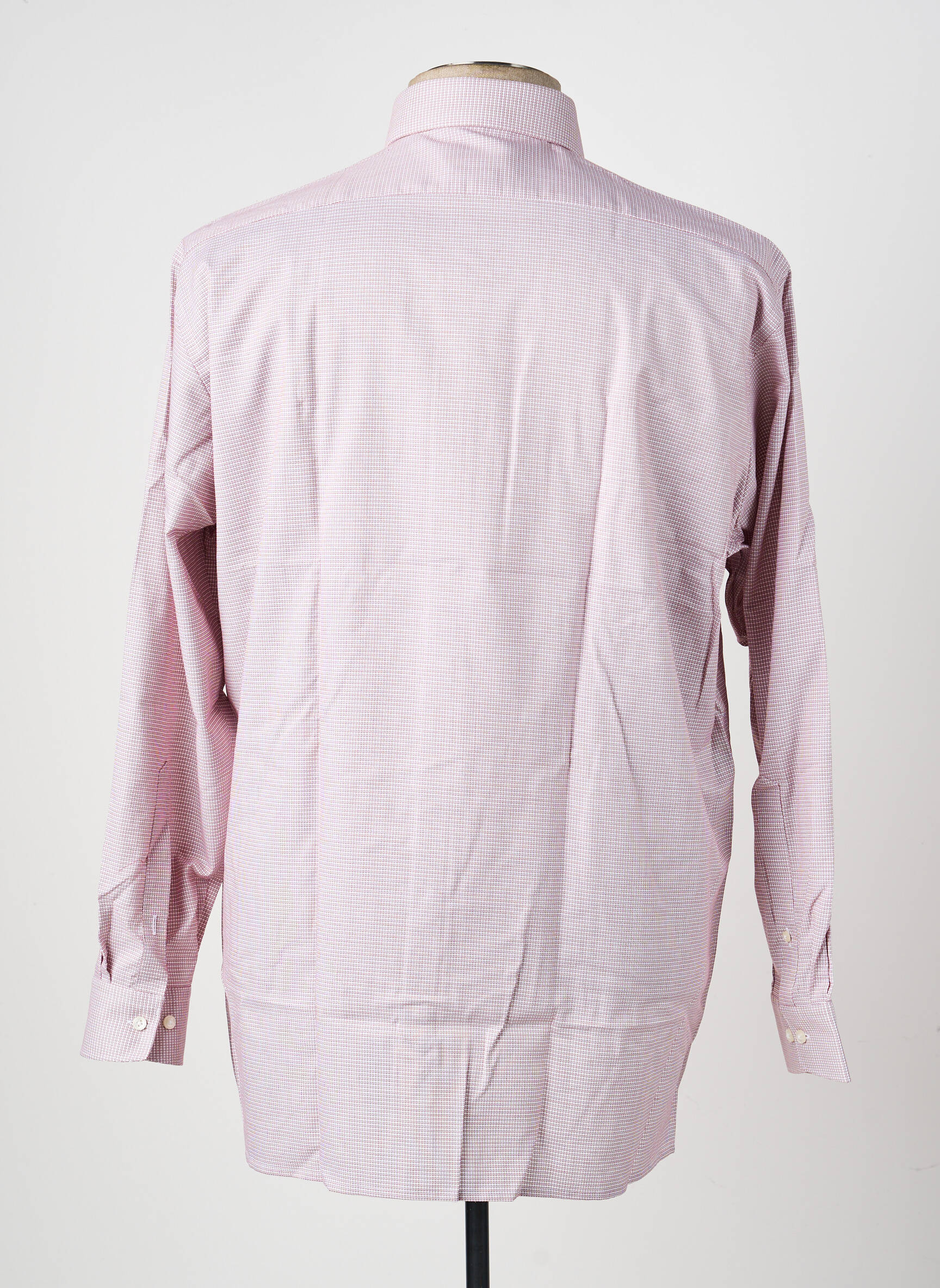 Chemise manches longues poches rouge OLYMP homme