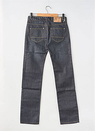 Jeans coupe droite fermeture zippée sous rabat boutonné taille normale bleu COMPTOIR DU RUGBY homme