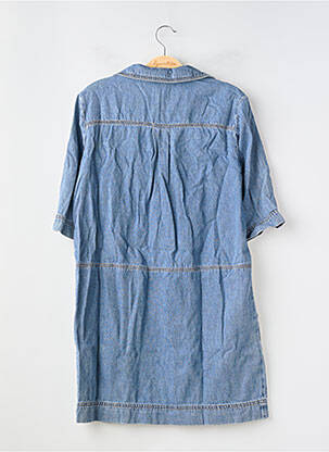 Robe courte manches courtes manches courtes bleu MAISON 123 femme