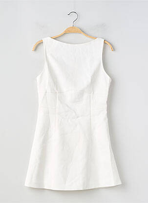 Robe courte sans manche sans manche beige PEPPERMAYO femme