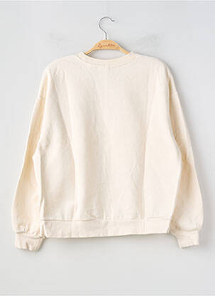 Sweat-shirt stretch manches longues beige H&M femme