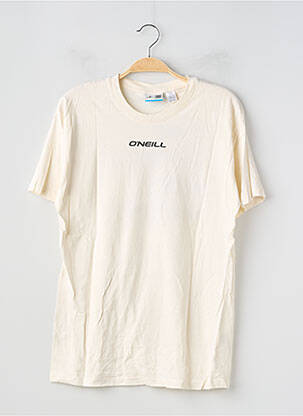T-shirt coupe droite manches courtes beige O'NEILL femme