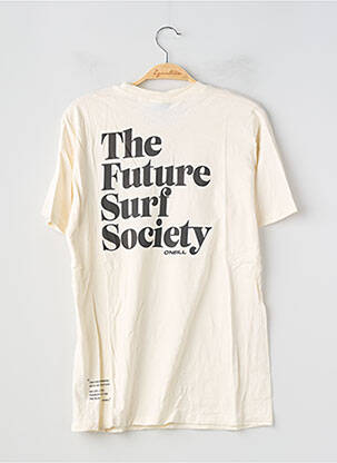 T-shirt coupe droite manches courtes beige O'NEILL femme