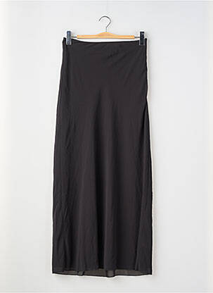 Jupe longue coupe fluide noir PEPPERMAYO femme