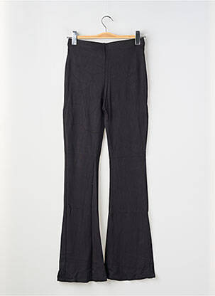 Pantalon flare stretch taille haute noir DIVIDED H&M femme