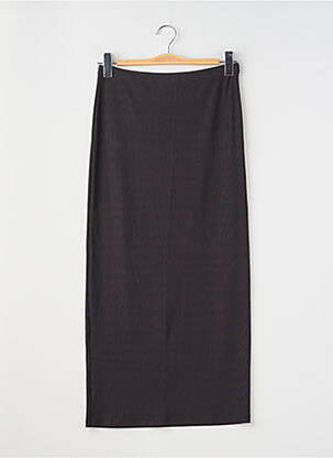 Jupe longue coupe droite noir DIVIDED H&M femme