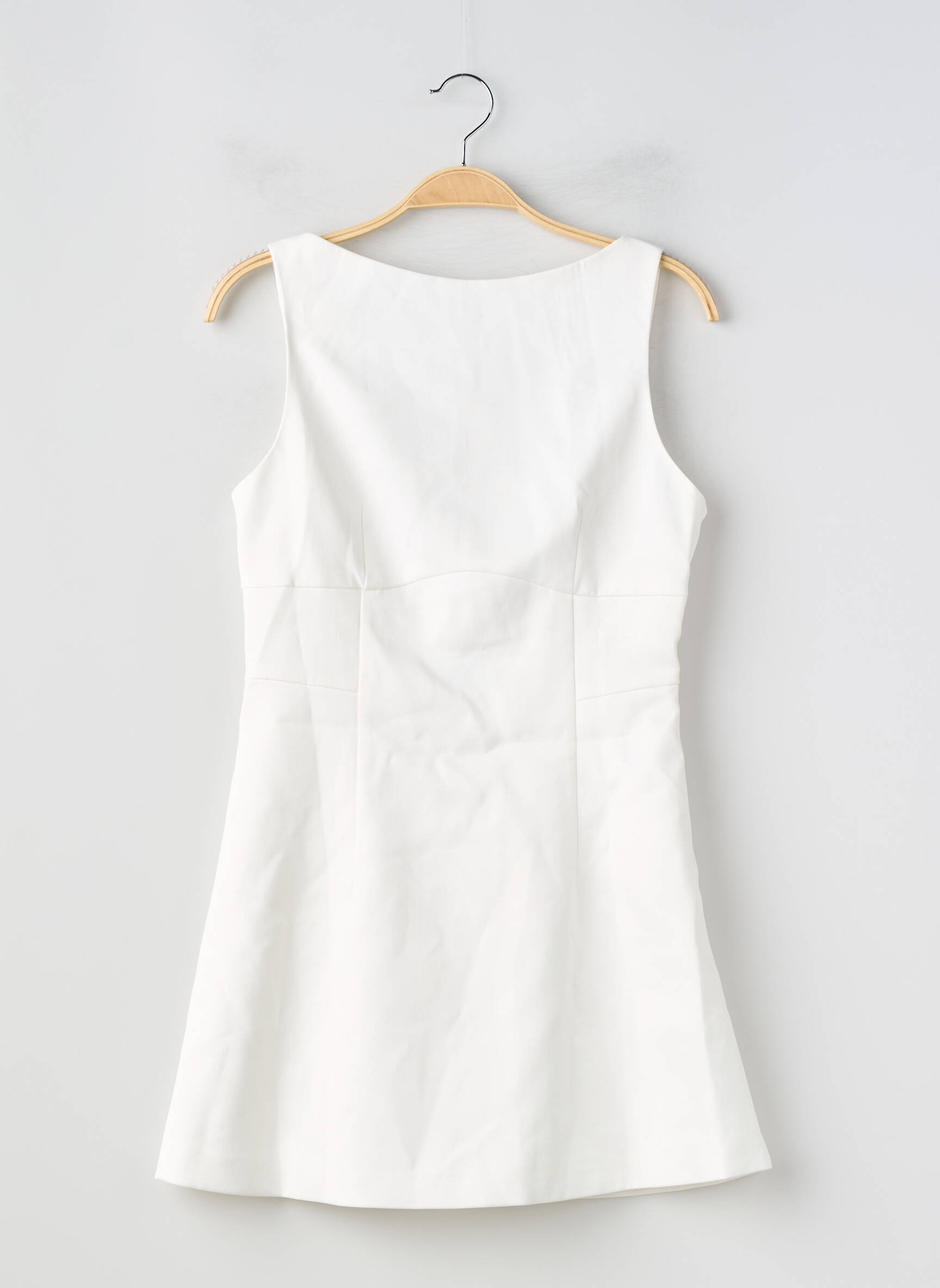 Robe courte sans manche sans manche beige PEPPERMAYO femme
