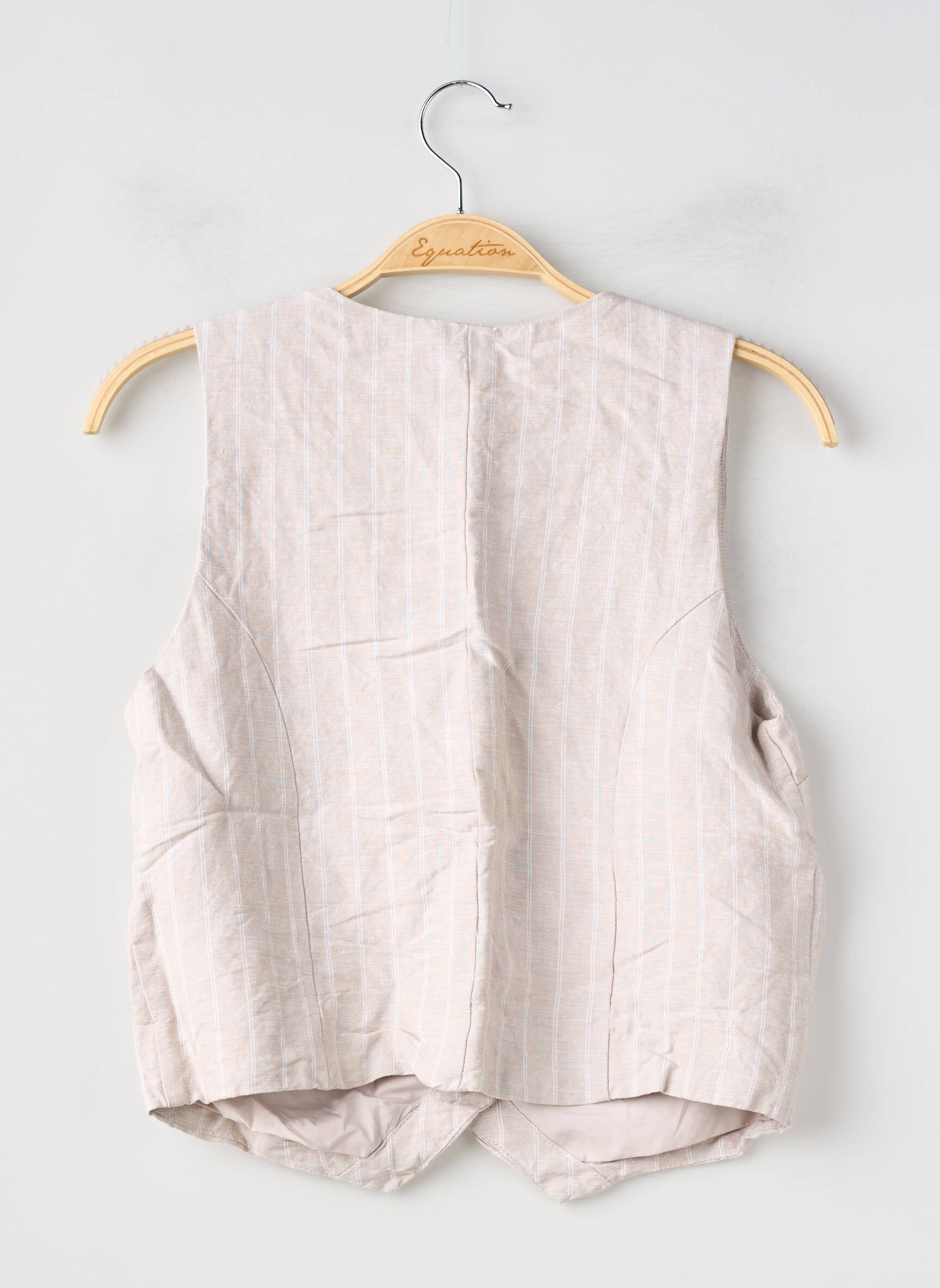 Gilet sans manche poches beige BONOBO femme