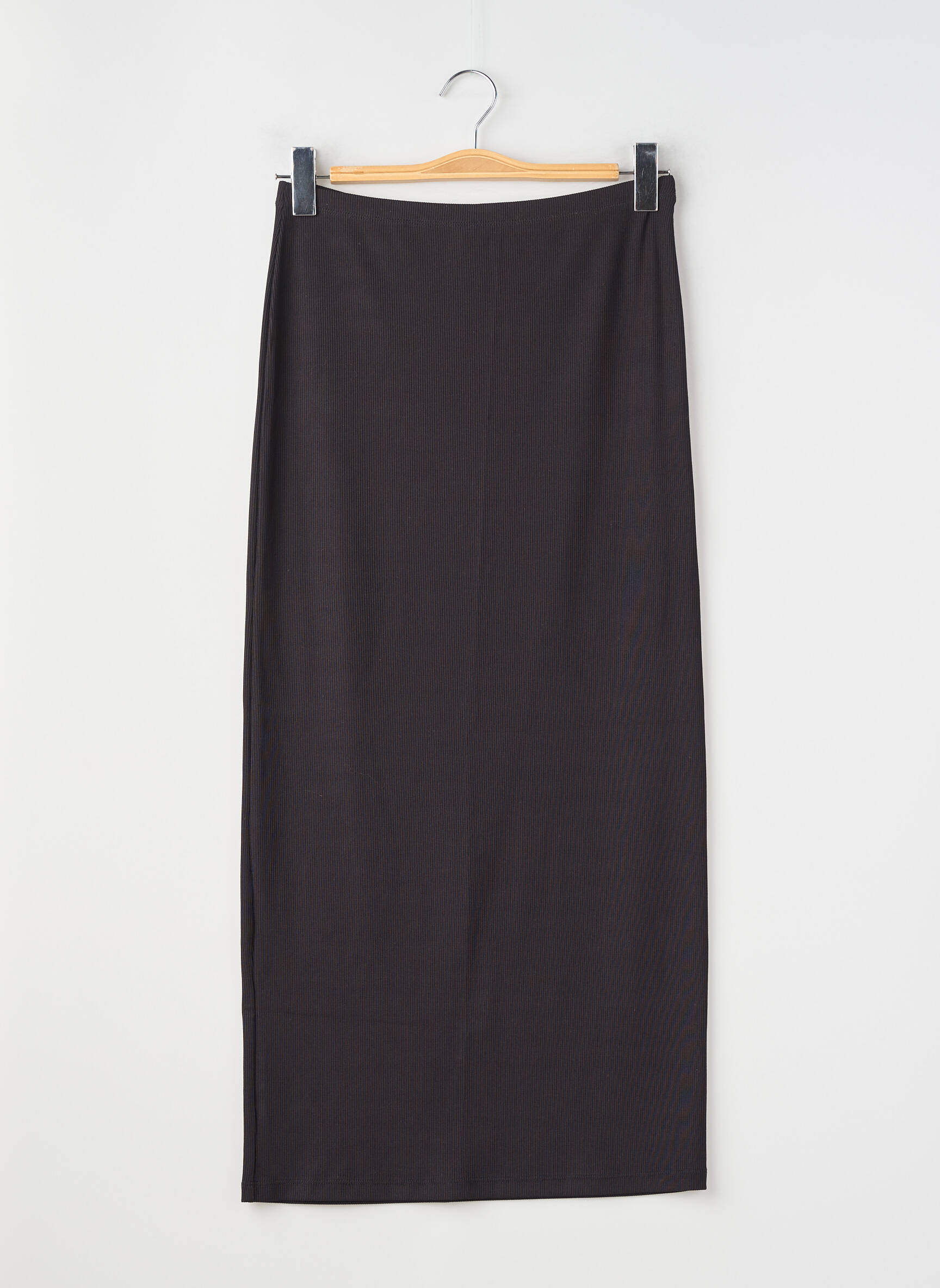 Jupe longue coupe droite noir DIVIDED H&M femme
