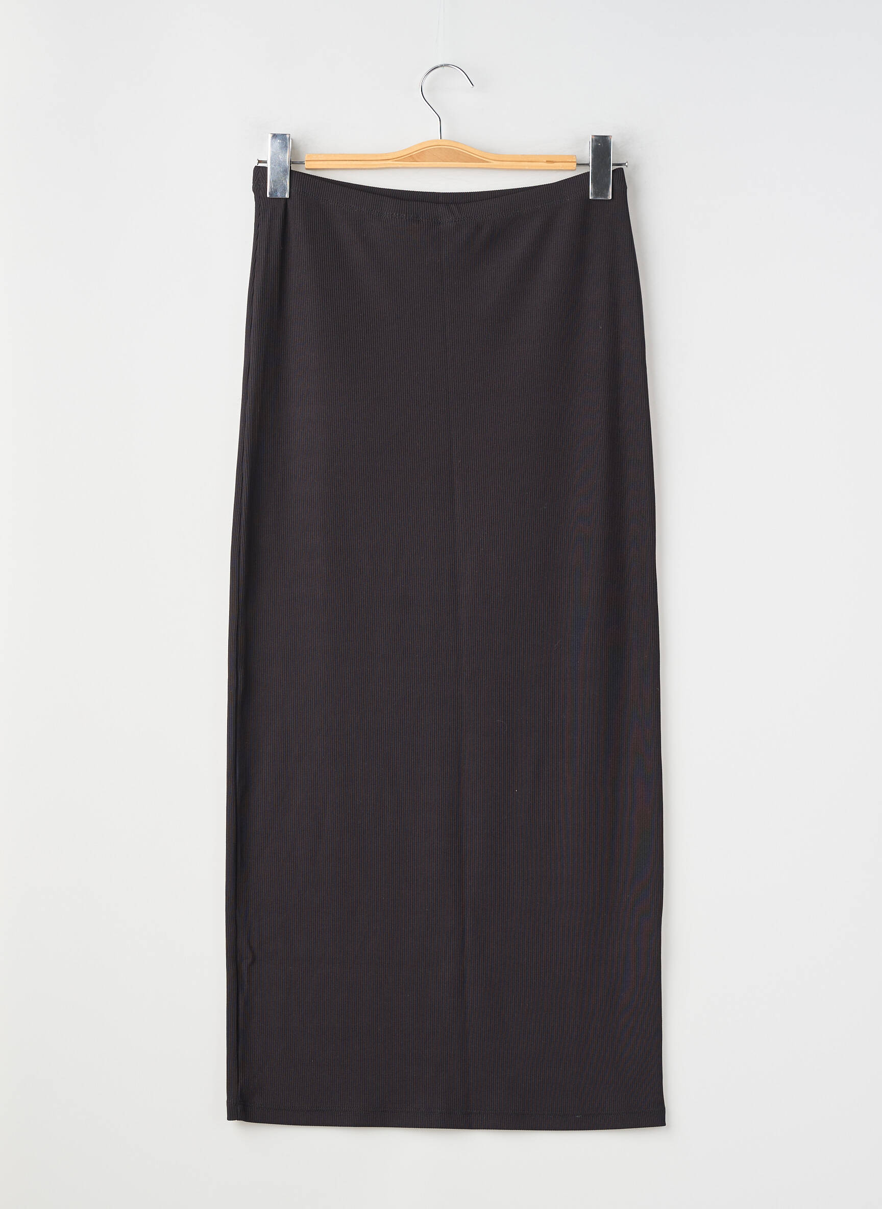 Jupe longue coupe droite noir DIVIDED H&M femme
