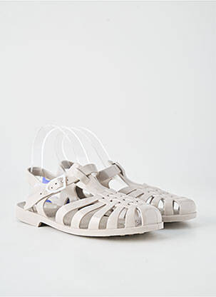 Chaussures aquatiques bout rond talon plat jusqu'à 3cm gris MEDUSE femme