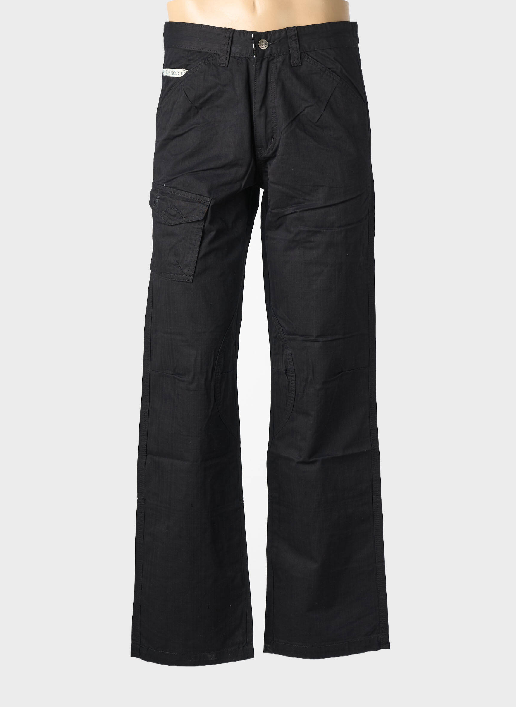 Pantalon droit taille normale taille normale noir COMPTOIR DU RUGBY homme