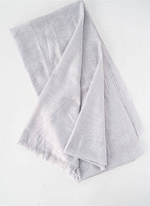 Foulard finition franges argent SANS MARQUE femme