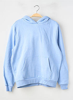 Sweat-shirt à capuche  manches longues bleu SANS MARQUE femme