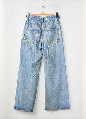 Jean coupe flare stretch taille haute bleu ZARA femme