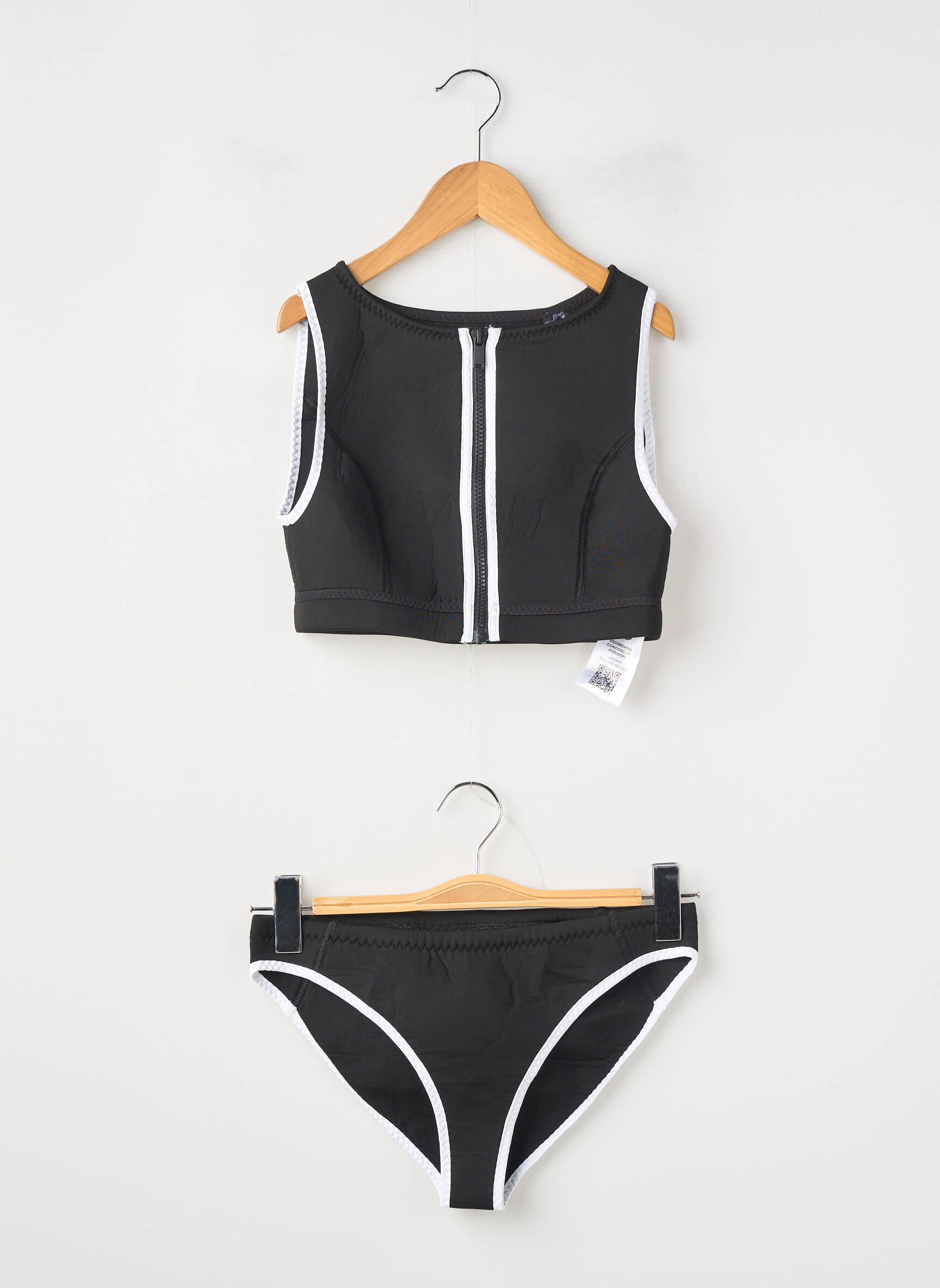 Maillot de bain 2 pièces stretch brassieres noir JOTT (JUST OVER THE TOP) femme