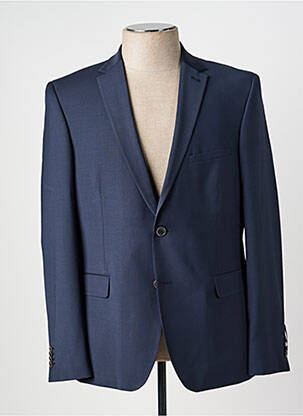 Blazer finition intérieure doublée bleu SAINT HILAIRE homme