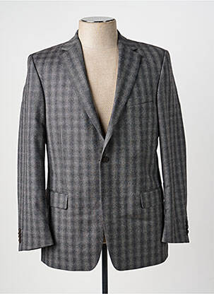 Blazer finition intérieure doublée gris SAINT HILAIRE homme