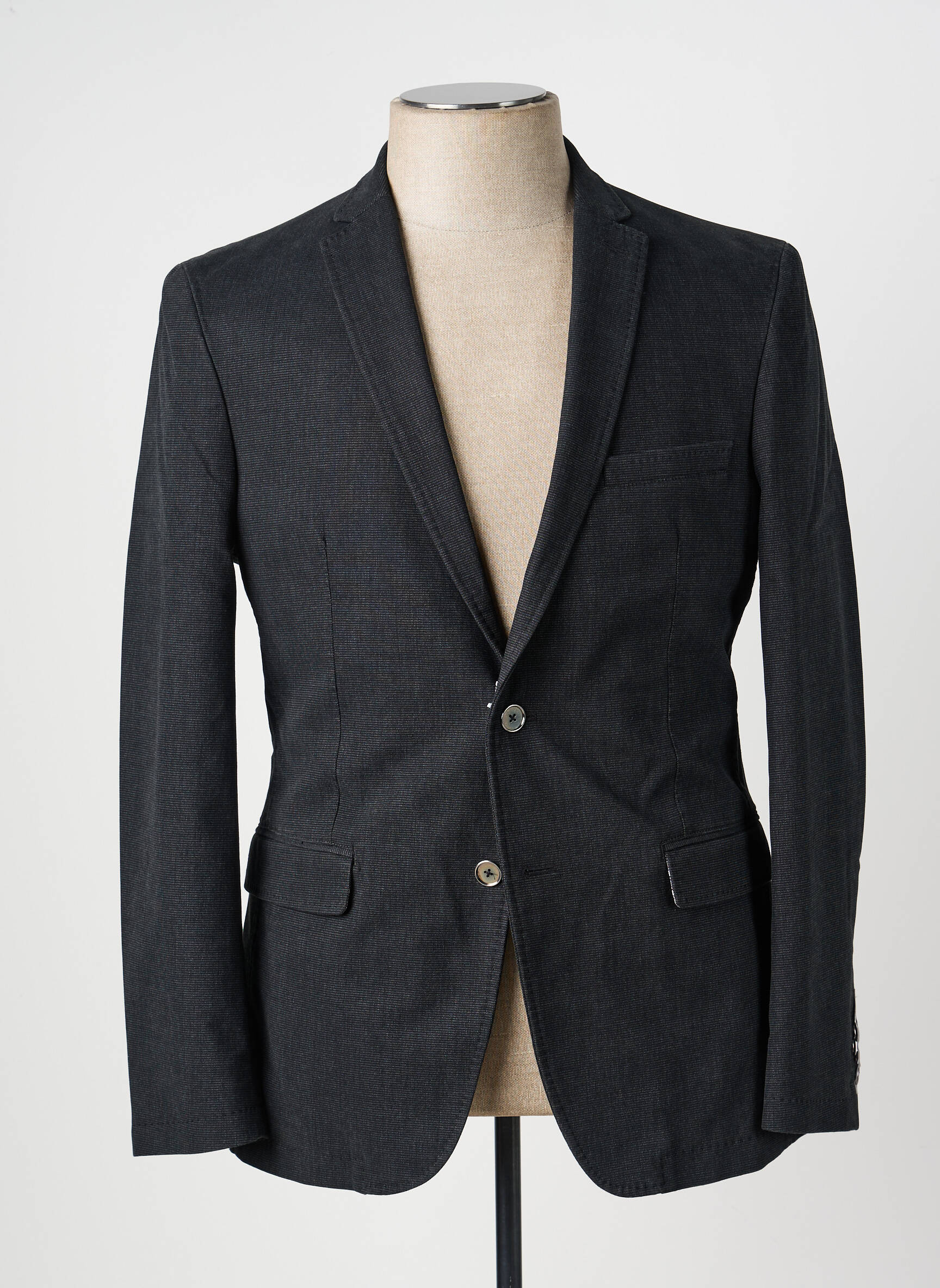 Blazer finition intérieure doublée noir SAINT HILAIRE homme